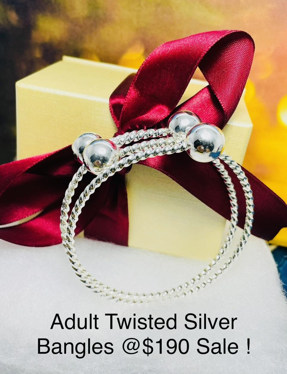 Silver Bangles